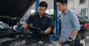 Car engine inspection and vehicle maintenance – Estremo International